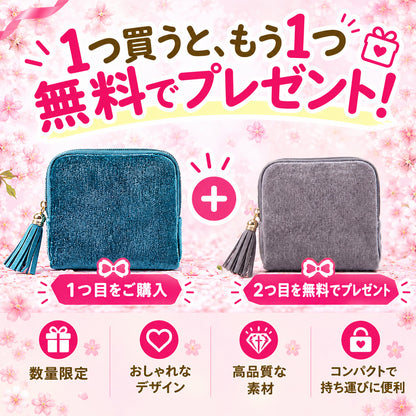 💍【1 個お買い上げでもう 1 個無料プレゼント】✨絡まらないアクセサリーケース