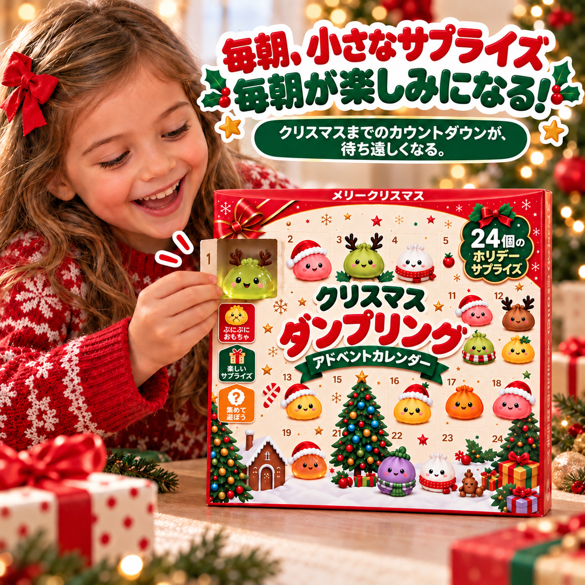 オリジナル ダンプリング アドベントカレンダー