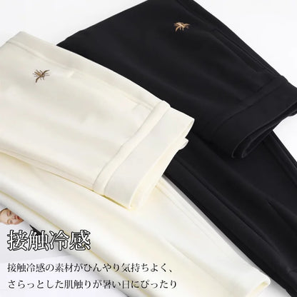 ハイウエストカジュアルテーパードパンツ