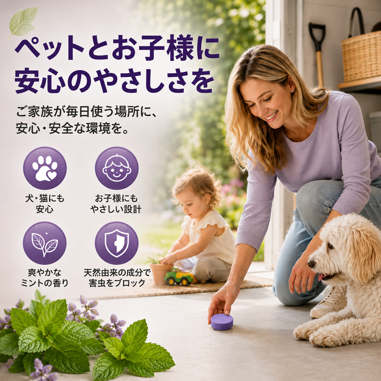 1 個ご購入で 1 個プレゼント ✅ 顧客満足 10,000 名以上 🐭 天然ペパーミント＆シナモン配合 害虫・ネズミ忌避パック 🕷️🐍