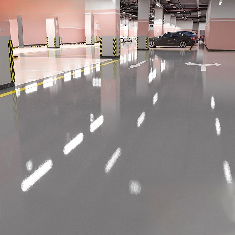 水性エポキシ床用塗料
