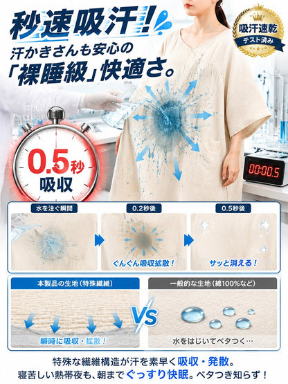 【大きめポケット付き！】レディースゆったりルームワンピース