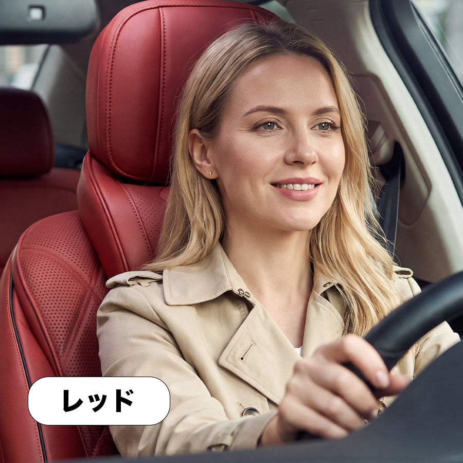 🚗💤 運転疲労を軽減！汎用 低反発 車用ヘッドレストネックピロー、人間工学設計 首サポートクッション 長距離ドライブに最適