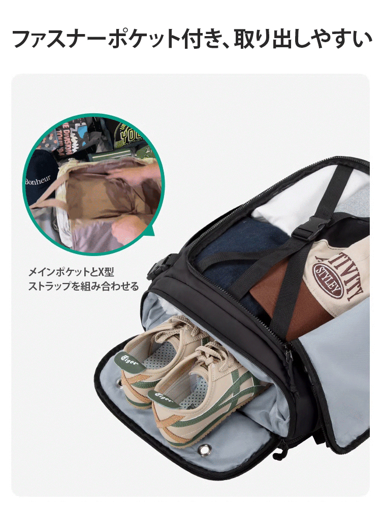 【世界をまるごと収納】旅行用大容量バックパック