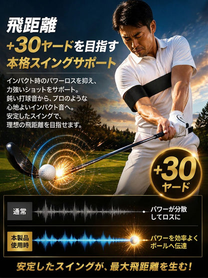 ゴルフスイング矯正ベルト