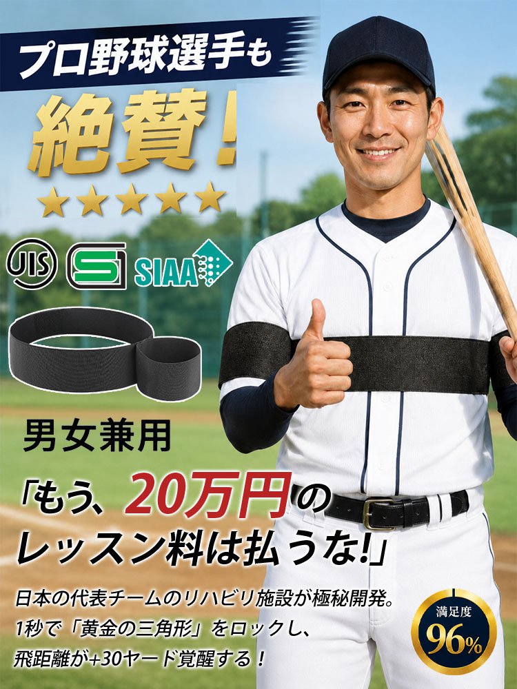 ゴルフスイング矯正ベルト