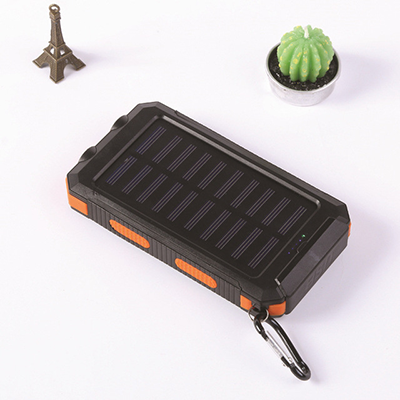 ソーラーチャージャー  20000mAh  懐中電灯&SOS発信&フラッシュモード