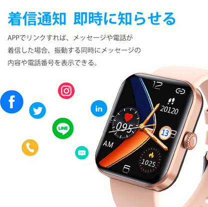 新発売の採血不要血糖測定スマートウォッチ！最後の1時間限定50％OFF！ブランド倉庫直送！つけると血糖値、血圧、心臓状態や睡眠の質を測定することができる