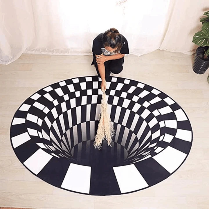 3D ビジョン 渦巻く カーペット