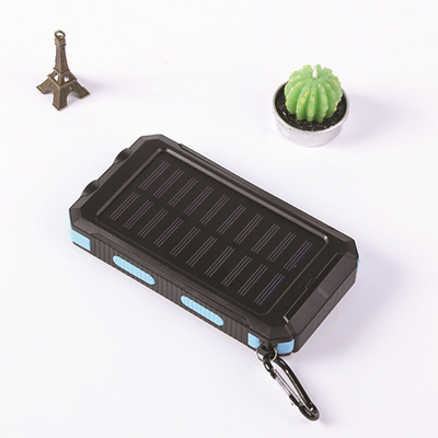 ソーラーチャージャー  20000mAh  懐中電灯&SOS発信&フラッシュモード