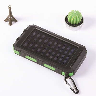 ソーラーチャージャー  20000mAh  懐中電灯&SOS発信&フラッシュモード
