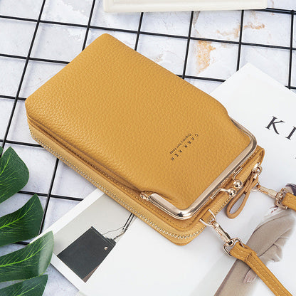 軽量クロスボディ携帯電話財布